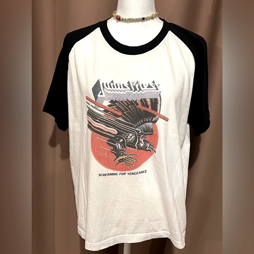 Vintage Judas Priest Screaming for Vengeance Concert Tee 1982-1983
